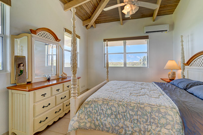 Bedroom 3 at The Family Beach House on San Salvador 